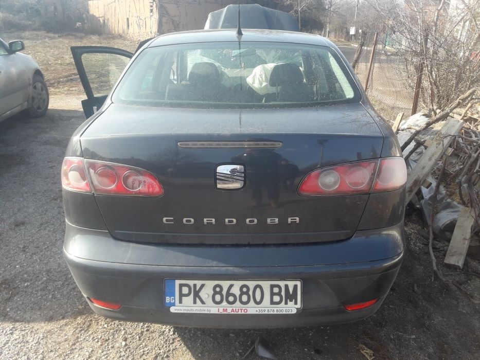 На части seat cordoba 2008г. 1.4 16v 86к.с.