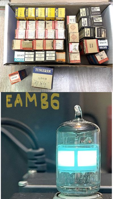 Tuburi electronice lampi audio si radio, noi EL84, ECC83, ECL86, EABC8