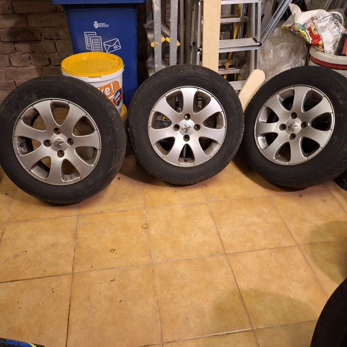 Jante aliaj originale Peugeot 307 • 6Jx15 4x108 ET-27