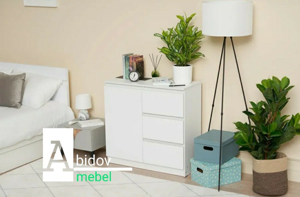 Комод честер для белья в стиле hi-tech.