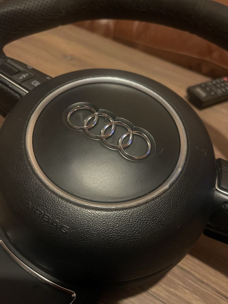 Волан с пера и бег Audi A6 C7