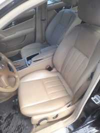 Interior piele CREM scaune+bancheta Mercedes C-Class w204 (impecabil)