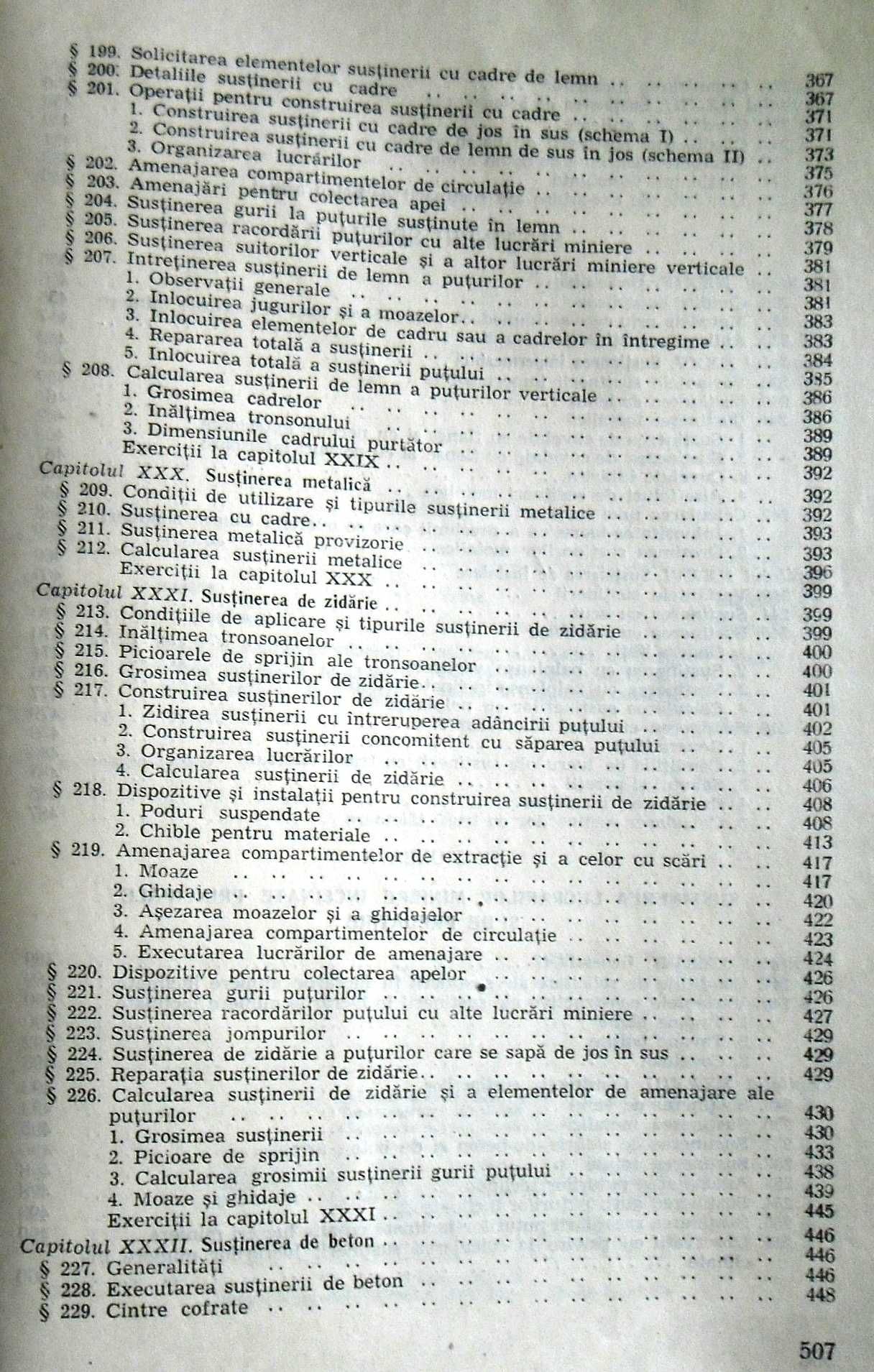 Timbarevici: Susținerea lucrărilor miniere