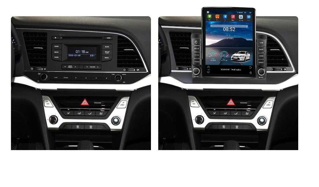 Navigatie Hyundai Elantra din 2015 - 2019 Ecran TESLA 9.7 inch 4GB RAM