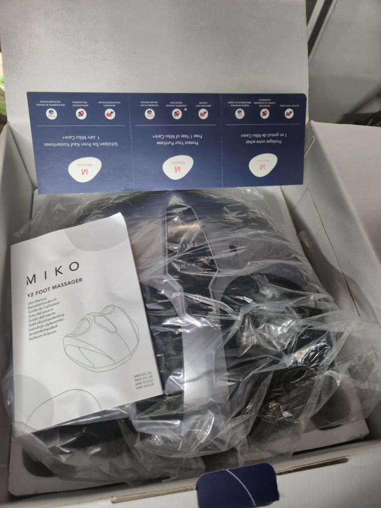 Висококачествен Масажор за крака MIKO с дълбоко месене, компресия, шиа