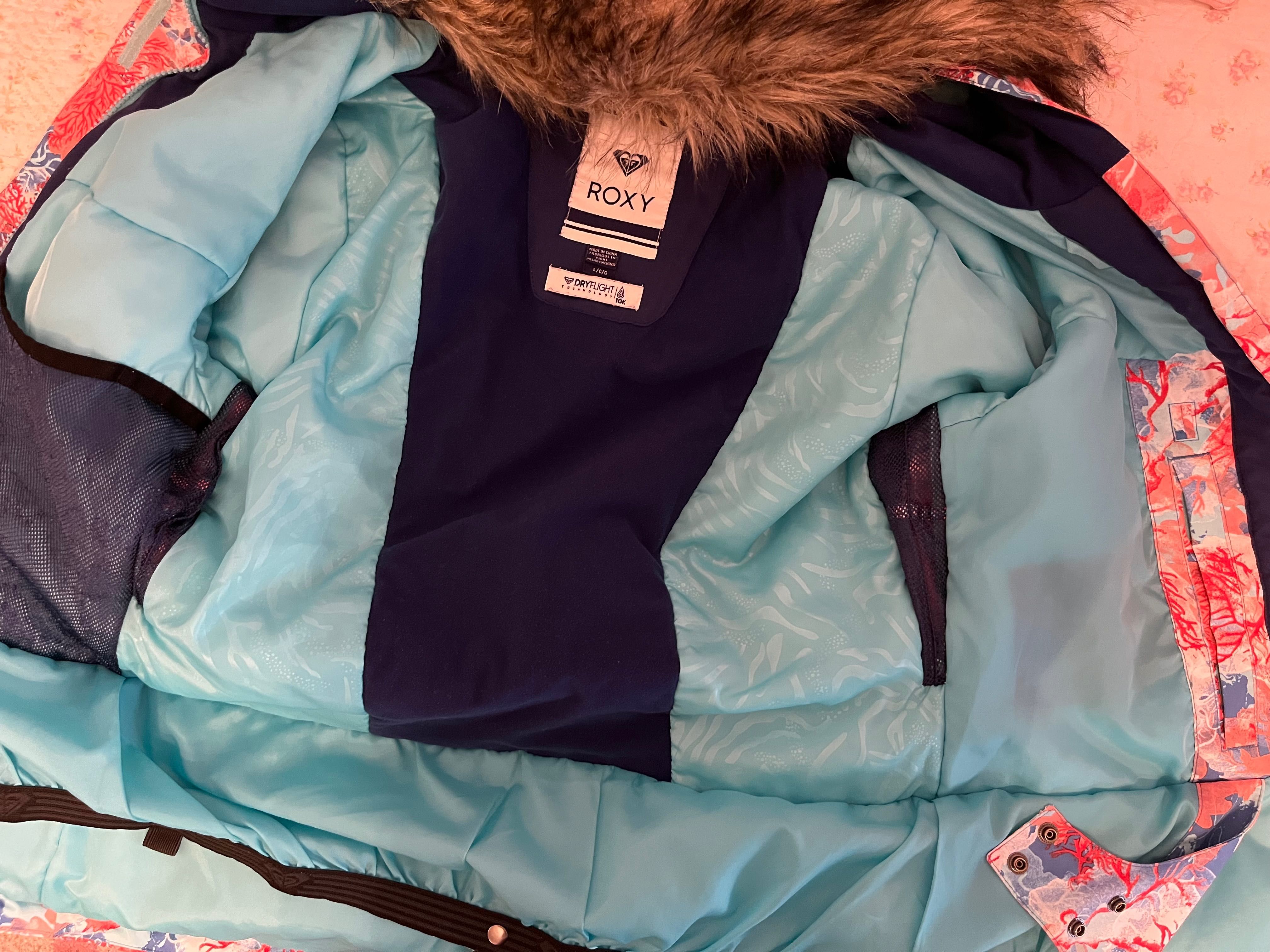 КАТО НОВИ Roxy ски якета - размер М и Л - воден 15К и 10К + панталони
