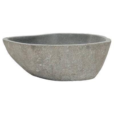 Chiuvetă din piatră de râu, (37- 46)x(29-36) cm