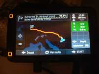 Gps navigatie 5.0” inch Mio Spirit 697 ,Igo Primo harti Europa 2024
