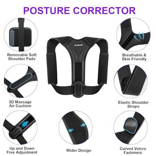 Нов Универсален колан за изправяне на гърба рамене Коректор за стойка