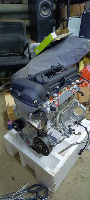 Двигатель новый G4FC 1,6 литра Хендай Акцент, Киа Рио, Hyundai Elantra