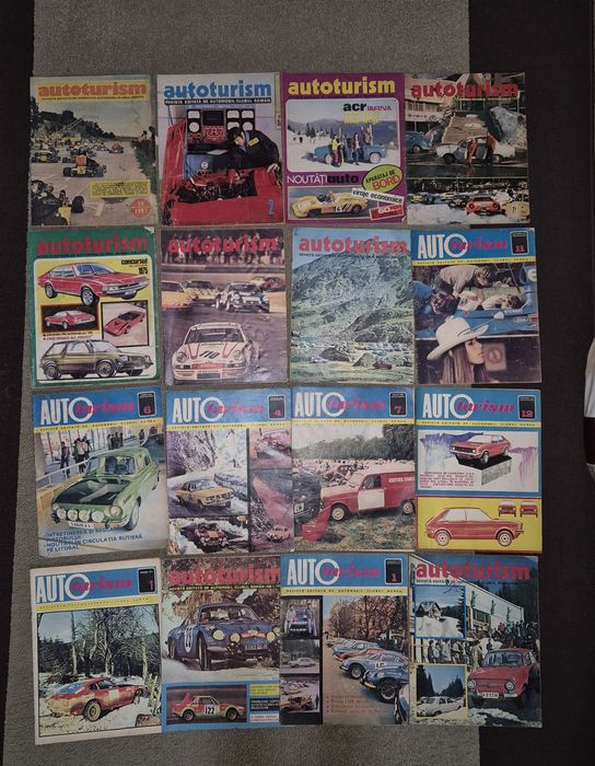 Lot reviste vechi Autoturism perioada comunista românească