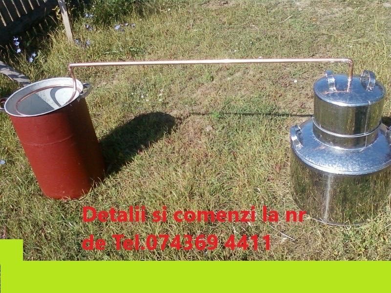 Cazane pt Tui,ca,de Inox,60 sau 120 litri+Accesorii