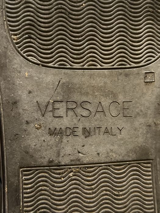 Ghete Versace originale – piele 100% naturală, stare perfectă