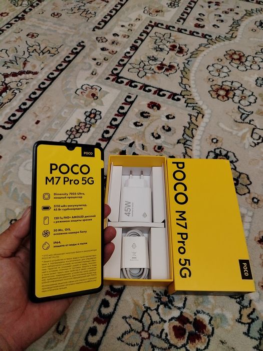 Poco M7 pro 5G новый 12/512