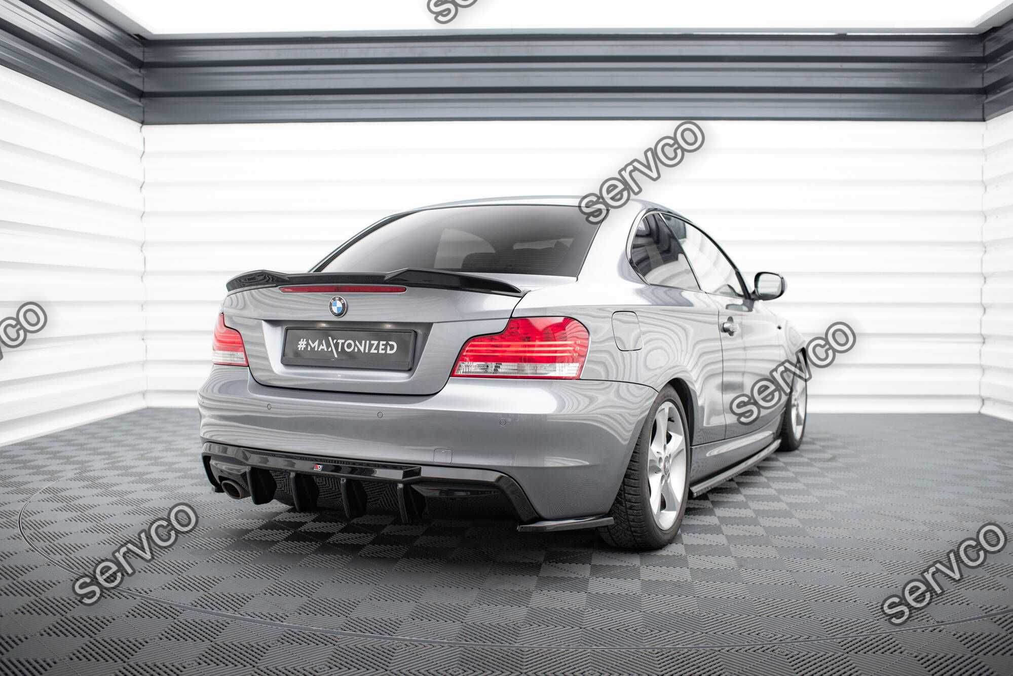 Difuzor bara spate Bmw Seria 1 M-Pack E82 2007-2011 v5 Maxton Design