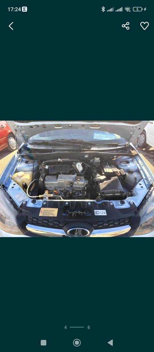 Lada Kalina gaz bor