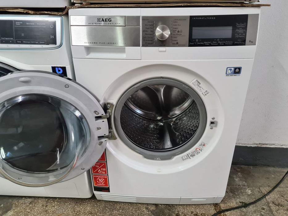 Masină de Spălat  AEG cu Pompă de Căldură