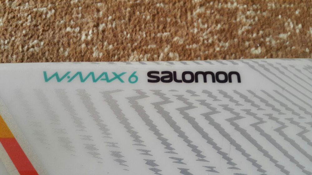 Ски Salomon W Max 6 162 R13 с апарати Lithium 10