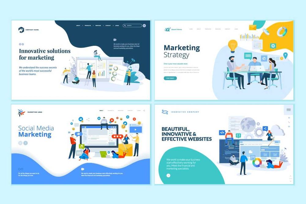 Website cu SEO inclus și reclame pe TikTok, LinkedIn, Instagram