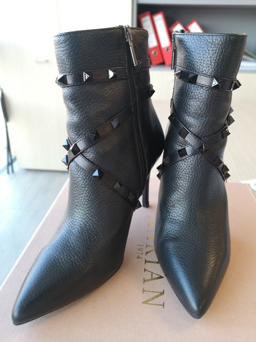 Botine piele elegante Marian