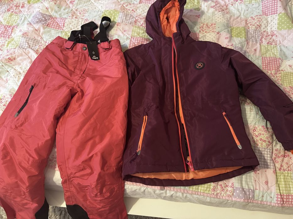 Ски яке , панталон и полар Crivit - нови 134/140 см