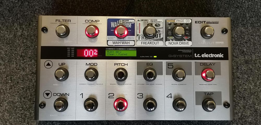 G-System by TC Electronic - (Китарен процесор)