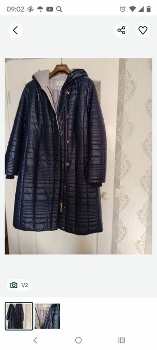 Продам женский пуховик