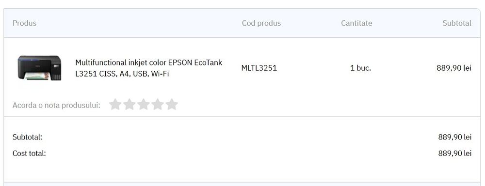 Imprimanta Epson L 3251