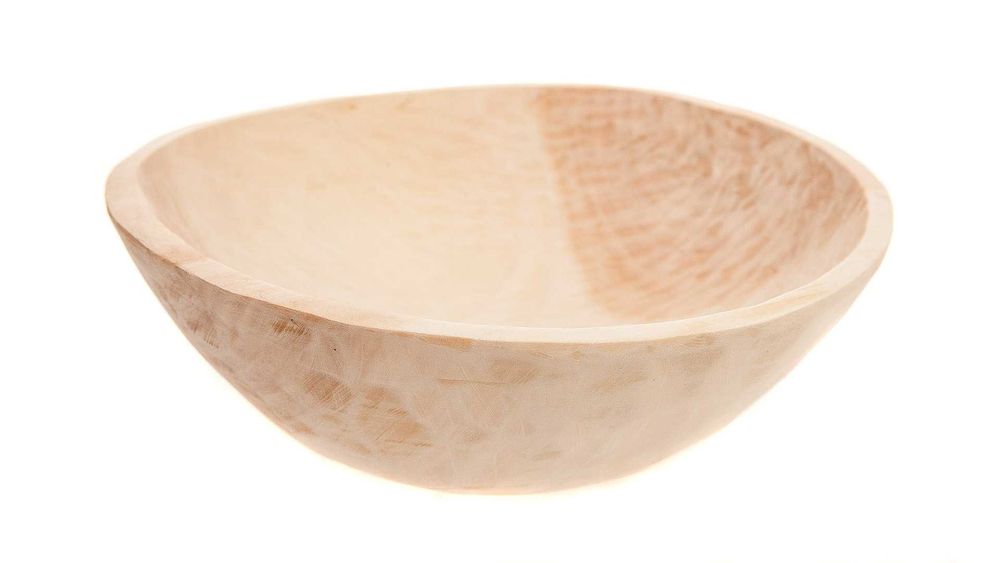Bol mare din lemn, 28 cm
