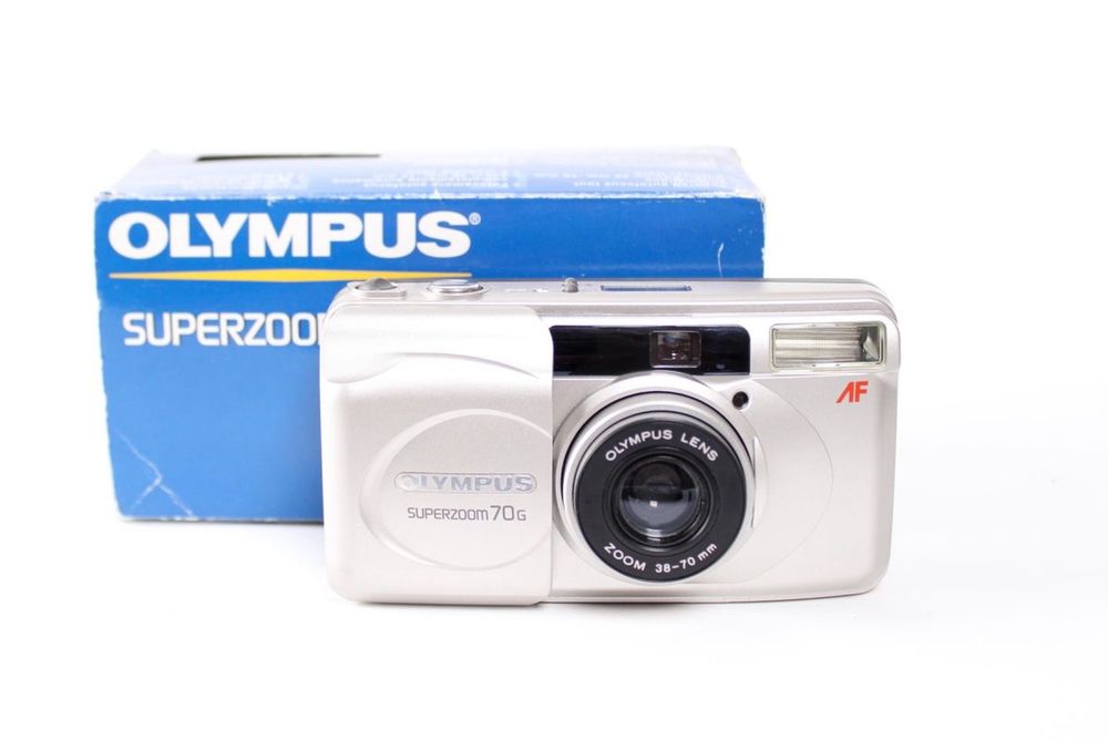 Пленочный фотоаппарат Olympus superzoom 70G