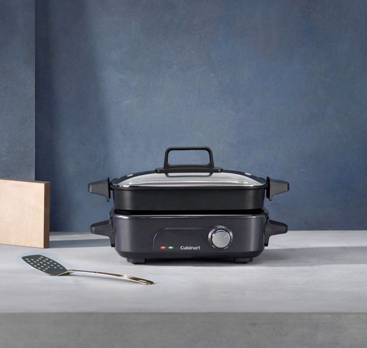 Мултикукър 5 в 1, 1400W, сив - Cuisinart от 90-220 градуса