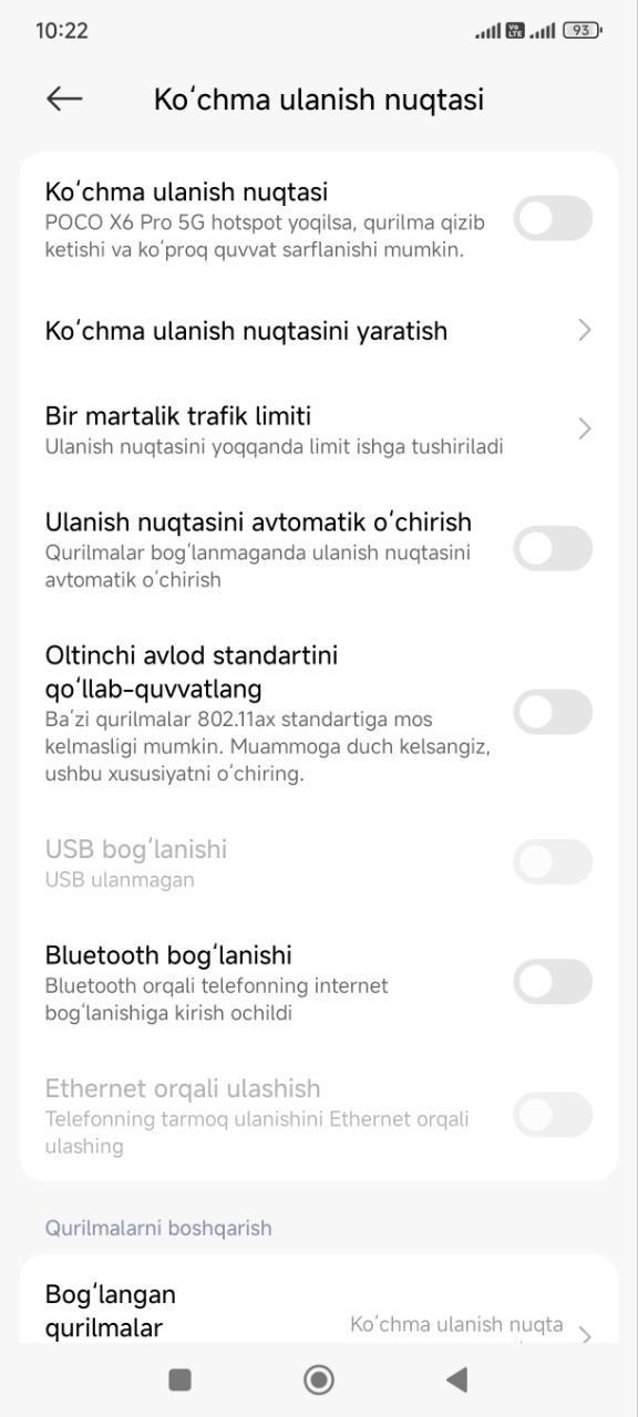 Poco x 6 pro sotiladi