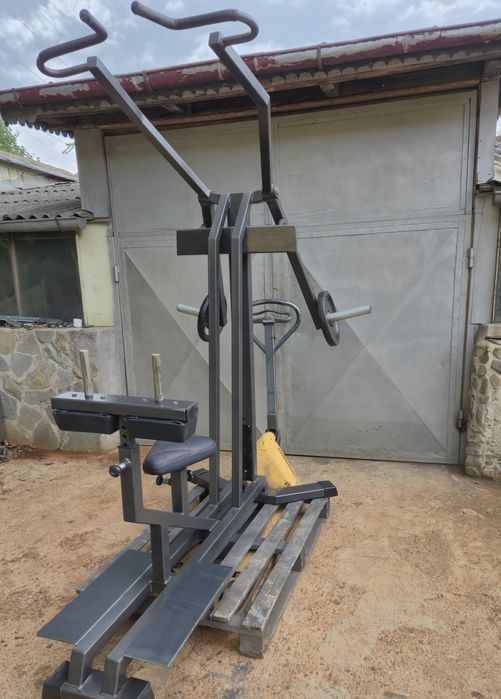 Aparat tracțiuni/lat pulldown plate loaded !!!