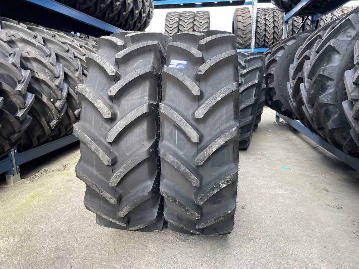 Cauciucuri noi radiale 380/85R24 pentru tractor CASE marca CEAT