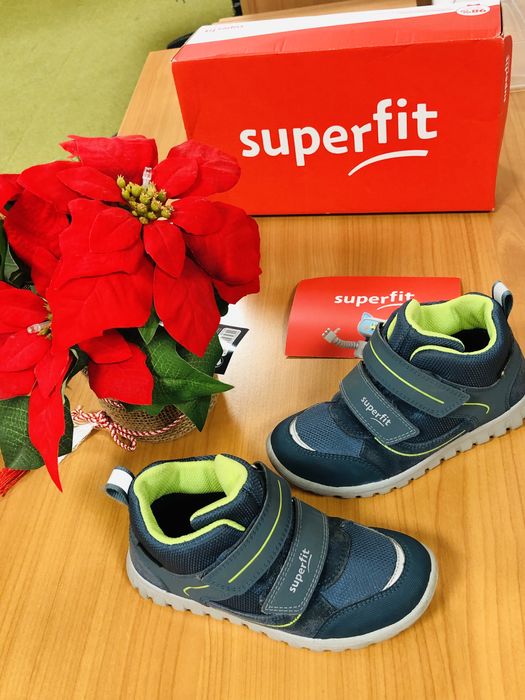 Ghete baia SUPERFIT-marimea 30,inter19,5cm,piel,Gorex, Salomon,Geox