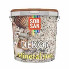 Декоративное покрытие SOBSAN DEKOR MINERAL 25кг
