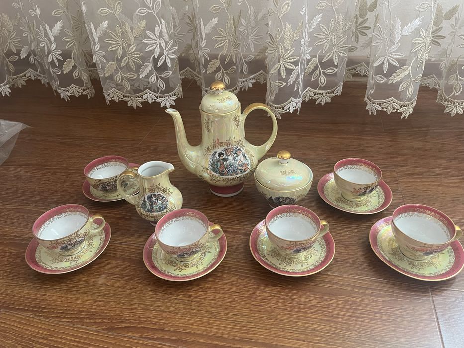 Чайный сервиз , фарфор,  Мадонна