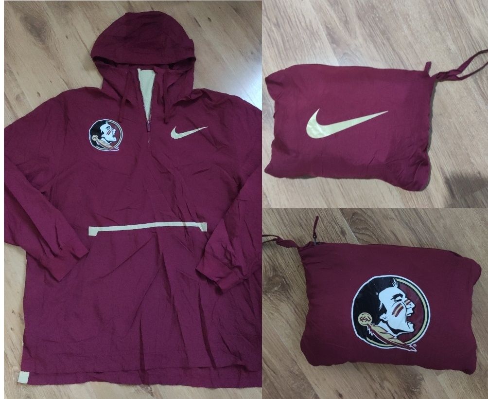 Geaca windbreaker Nike fotbal american Florida State mărimea XXL