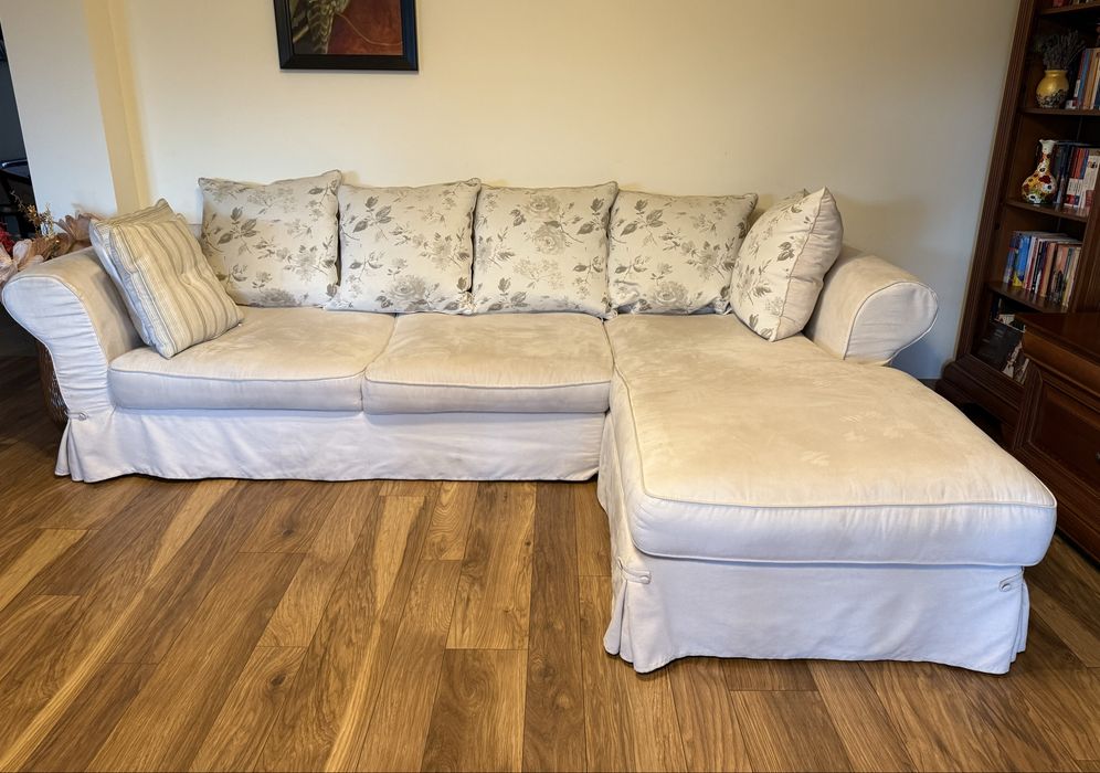 Canapea + sezlong dreapta Marie (Mobexpert)