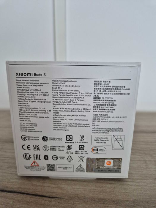 Xiaomi buds 5 noi