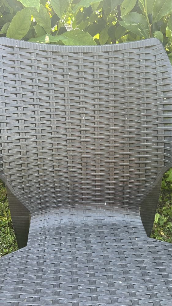 Set sase scaune de gradina model imitatie “ratan”