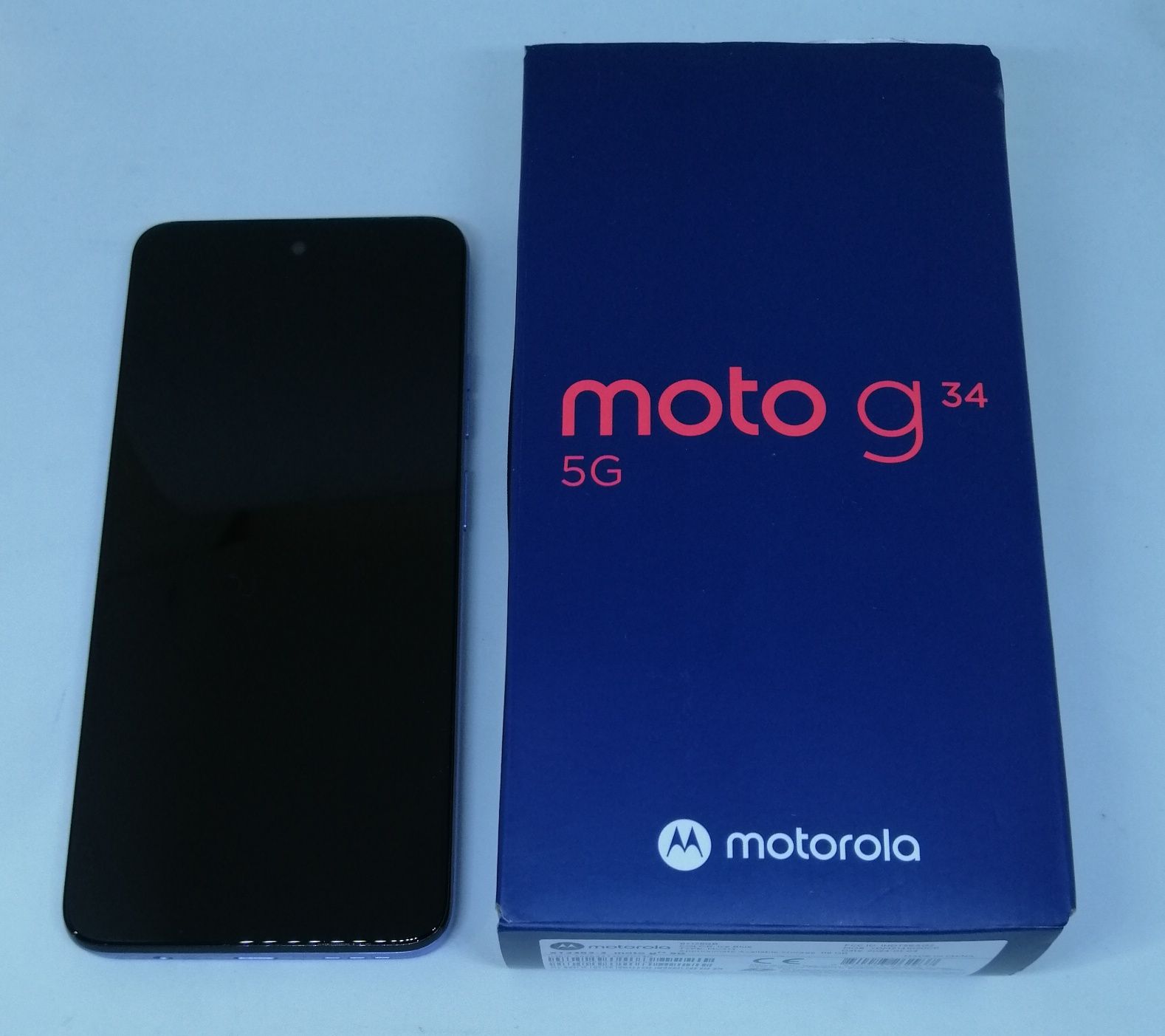 Telefon Motorola Moto g34, DS, 128GB, 8GB RAM, 5G, black/telefon expus