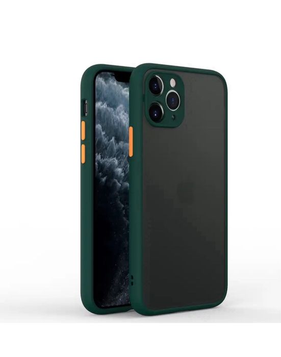 Iphone 11/12/13 PRO MAX - Husa Hybrid Slim Silicon Spate Plastic