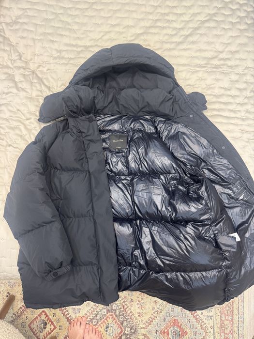 Пуховик зимний massimo dutti