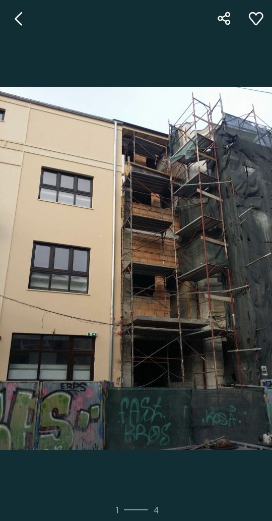 Schela metalica italiana 10lei/mp schela mobila cu roti scule construc