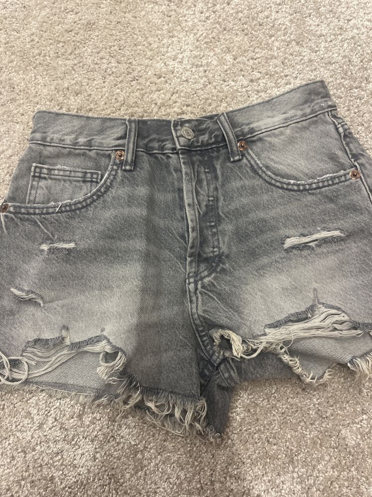 Къси дънкови панталони ZARA