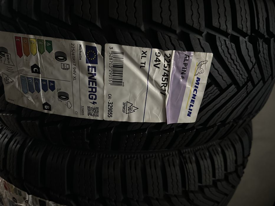 4бр.нови гуми Michelin Alpin 6 225/45/17 94V Extra Load