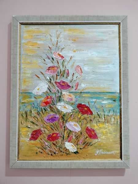 Картини маслени бои - флорални мотиви