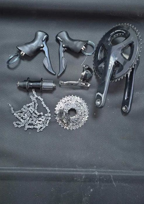 Монтаж Shimano Sora 2x9