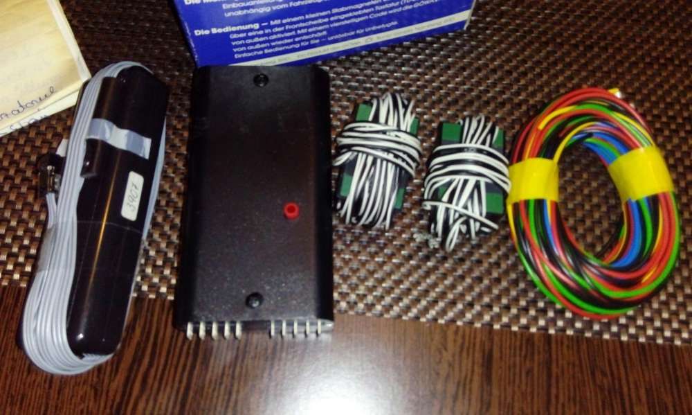 Alarma auto NOUA,EPOCA,Fabricata anii 80,vintage